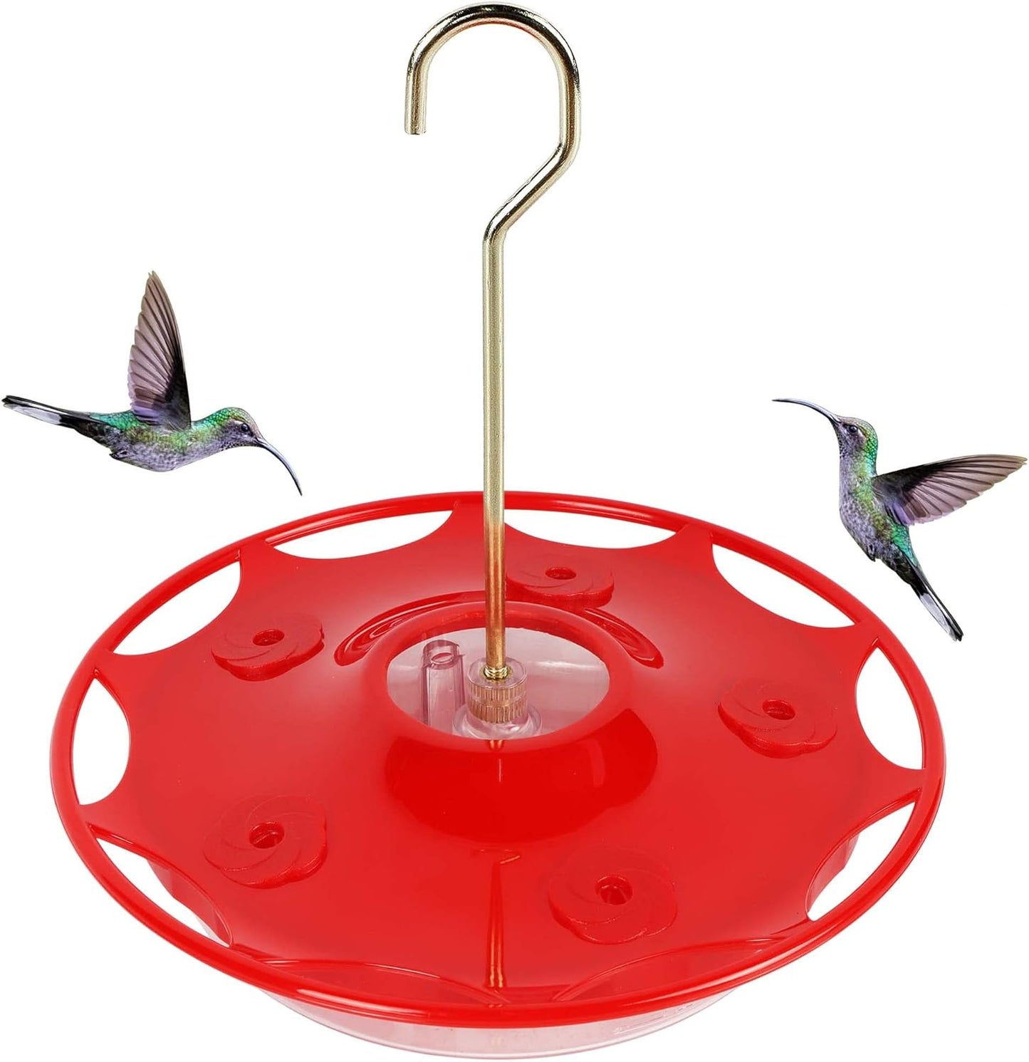 Juegoal 12 oz Hanging Hummingbird Feeder