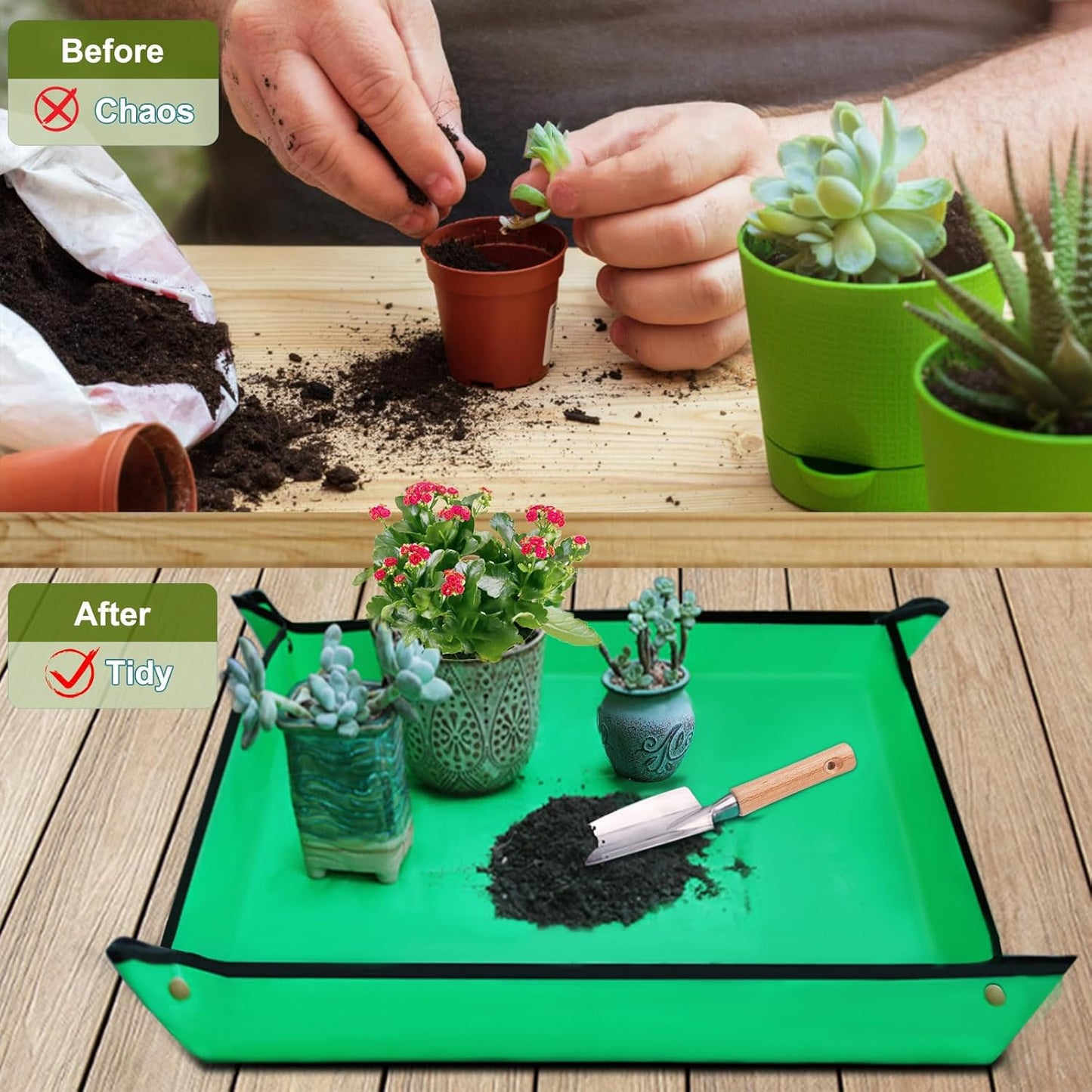 Kynup Garden Tools, 7 Piece Gardening Gift for Women, Gardening Tool K