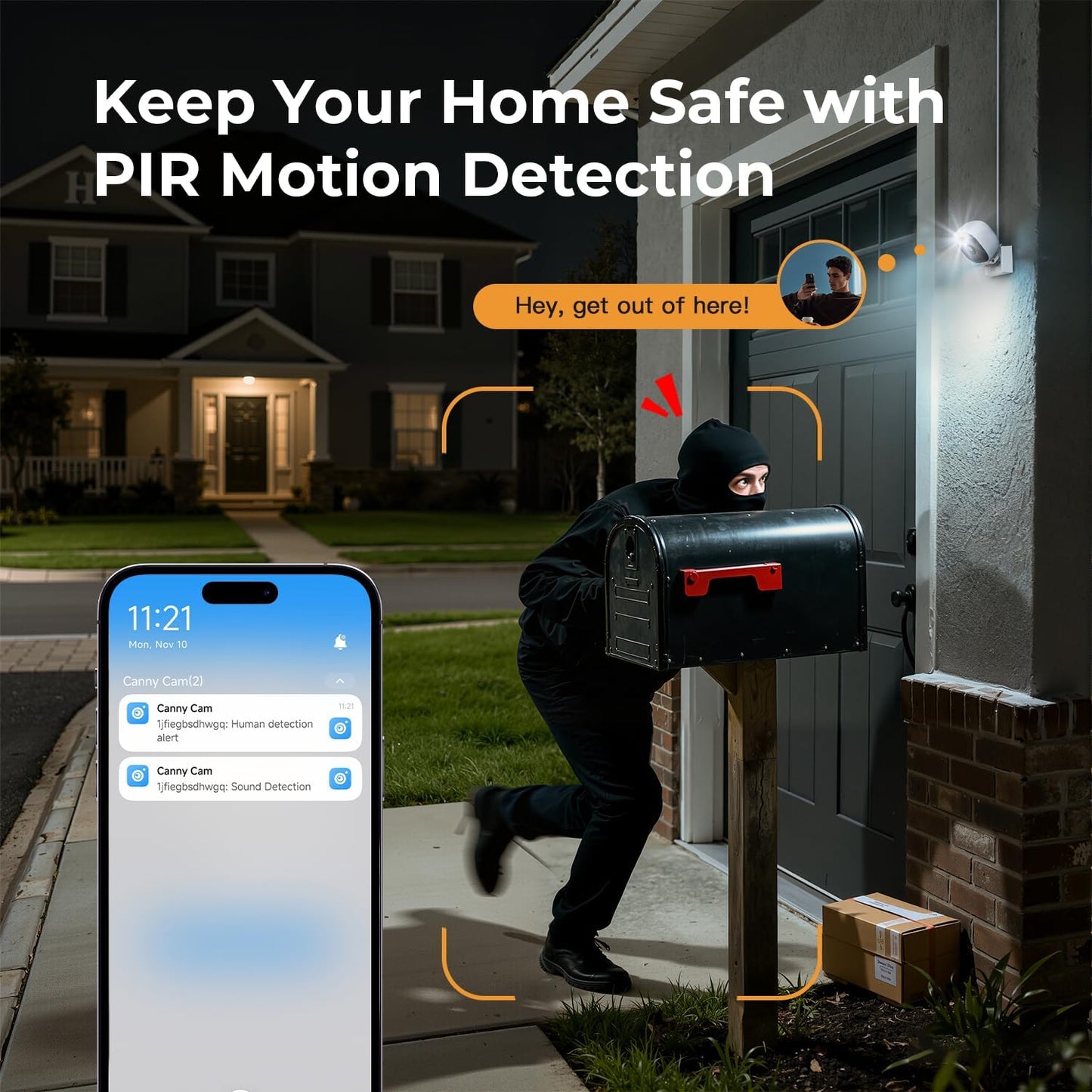 2K Cameras for Home Security,Indoor/Outdoor for Baby/Elder/Pet Monitor