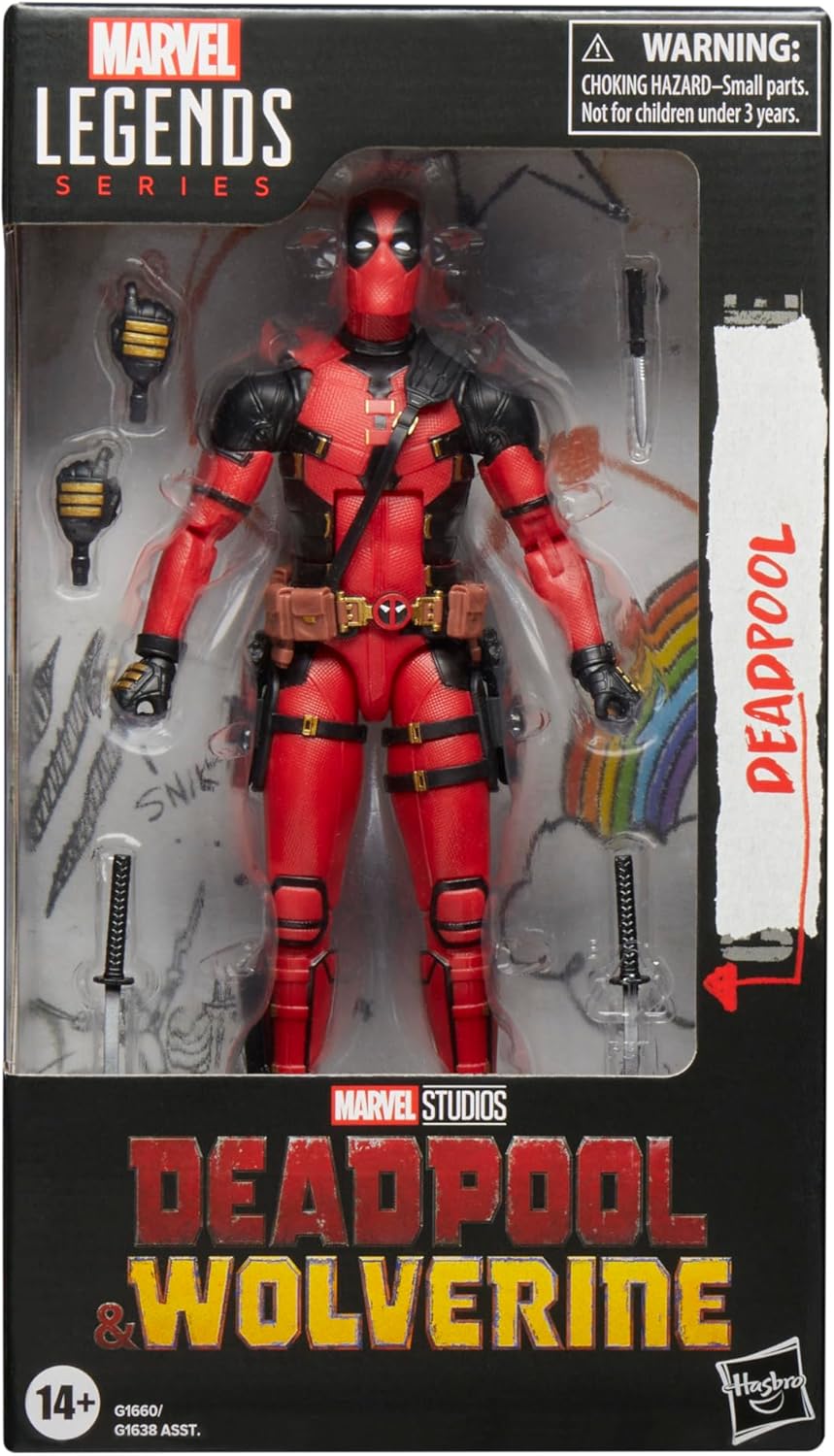 Marvel Legends Series Deadpool, Deadpool & Wolverine Collectible 6 Inc