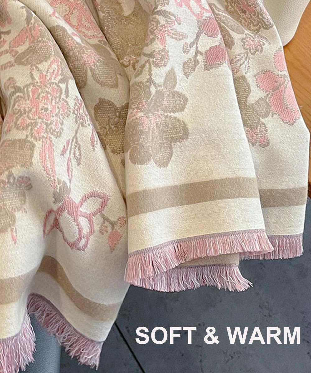 Scarf for Women Winter Warm Shawl Large Oversized Scarves Wraps Fashio
