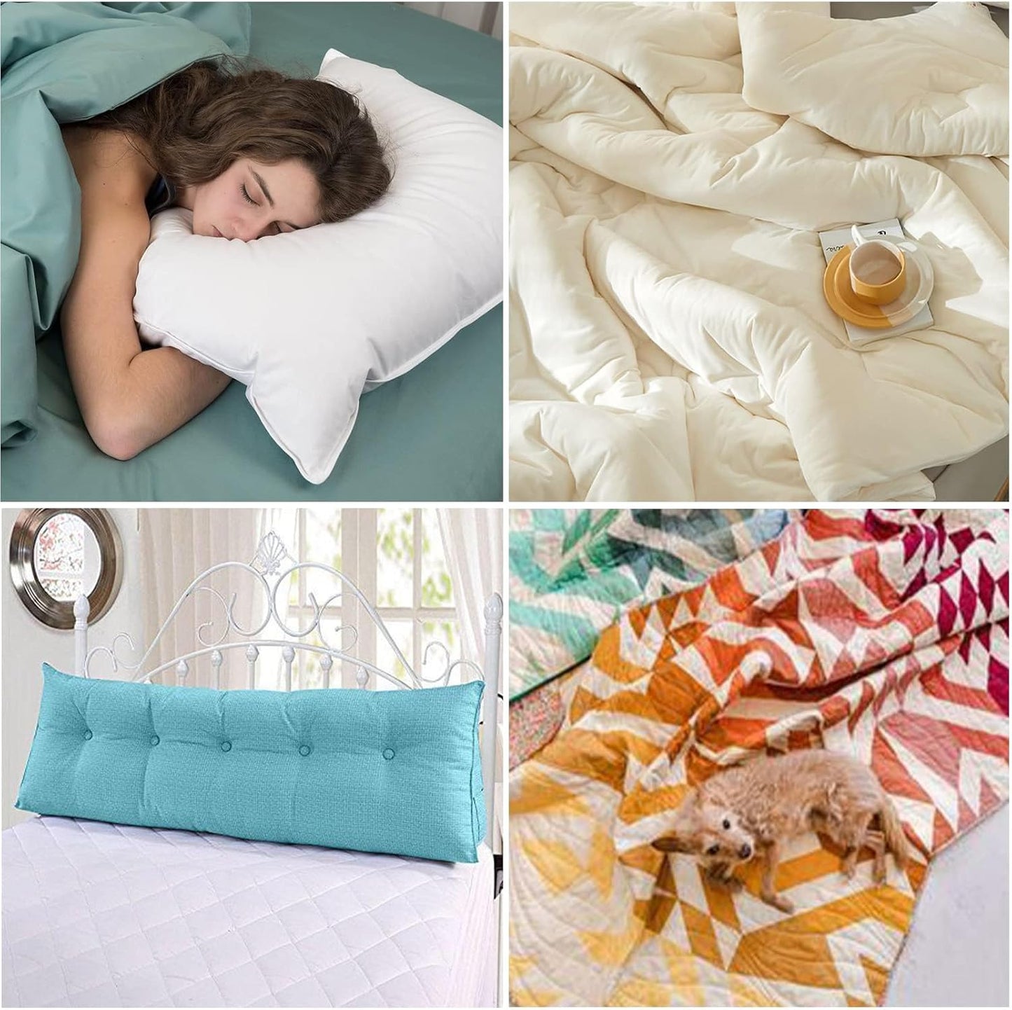 PLANTIONAL Grinding Natural Cotton Quilt Batting: 47-Inch x 59-Inch Li