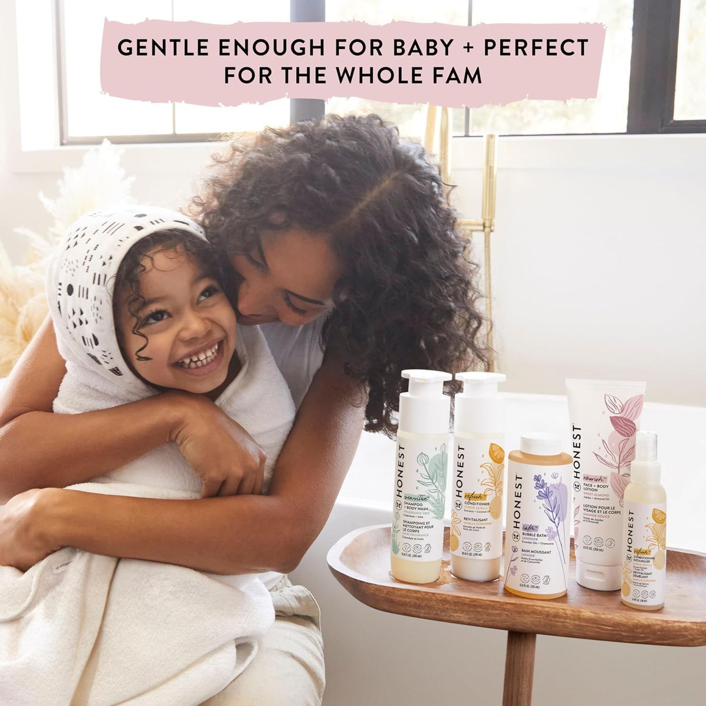 The Honest Company Babe's Mini Must Haves Gift Set Travel Size Hypoall