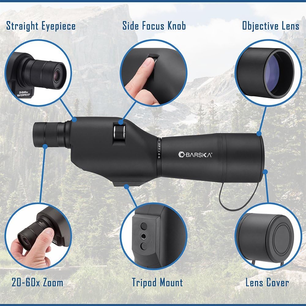 Barska20-60X60 Straight Spotting Scope