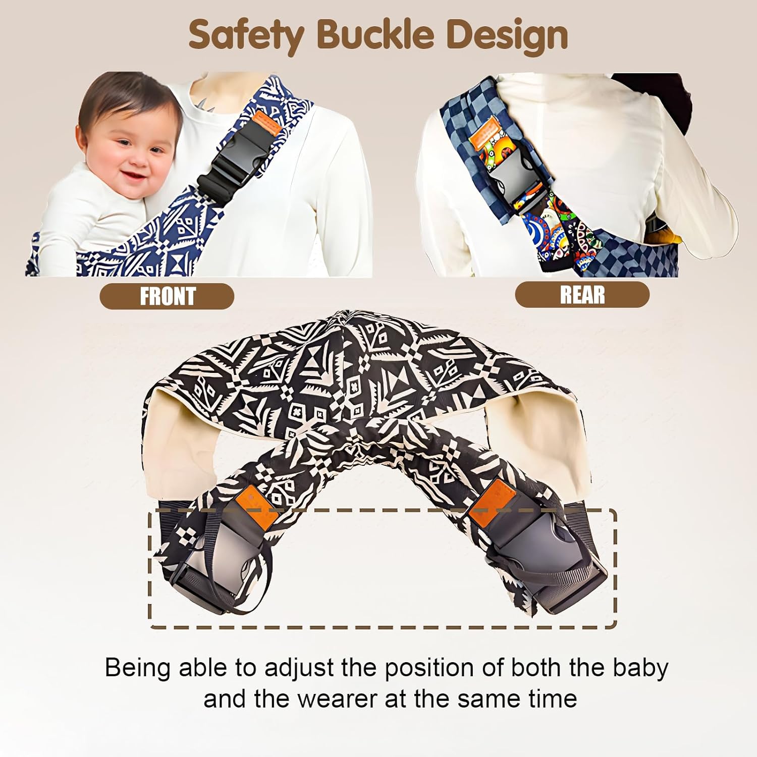 Baby Sling Carrier,Toddler Carrier, 2024 New Baby Carrier Newborn to T