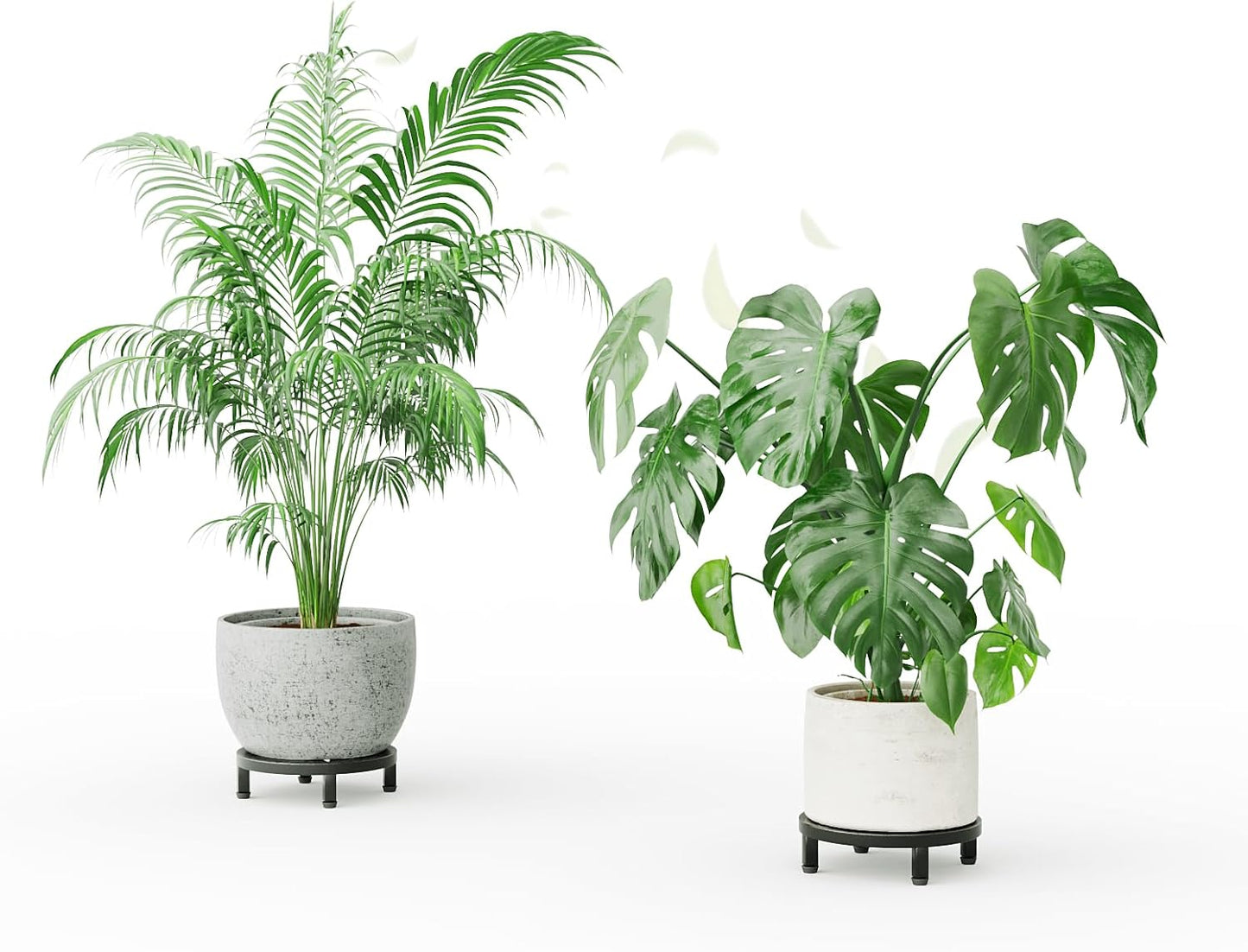 Zhongma 2 Pack 8.7" Fully Assembled Sturdy Potted Plant Stand Flower P