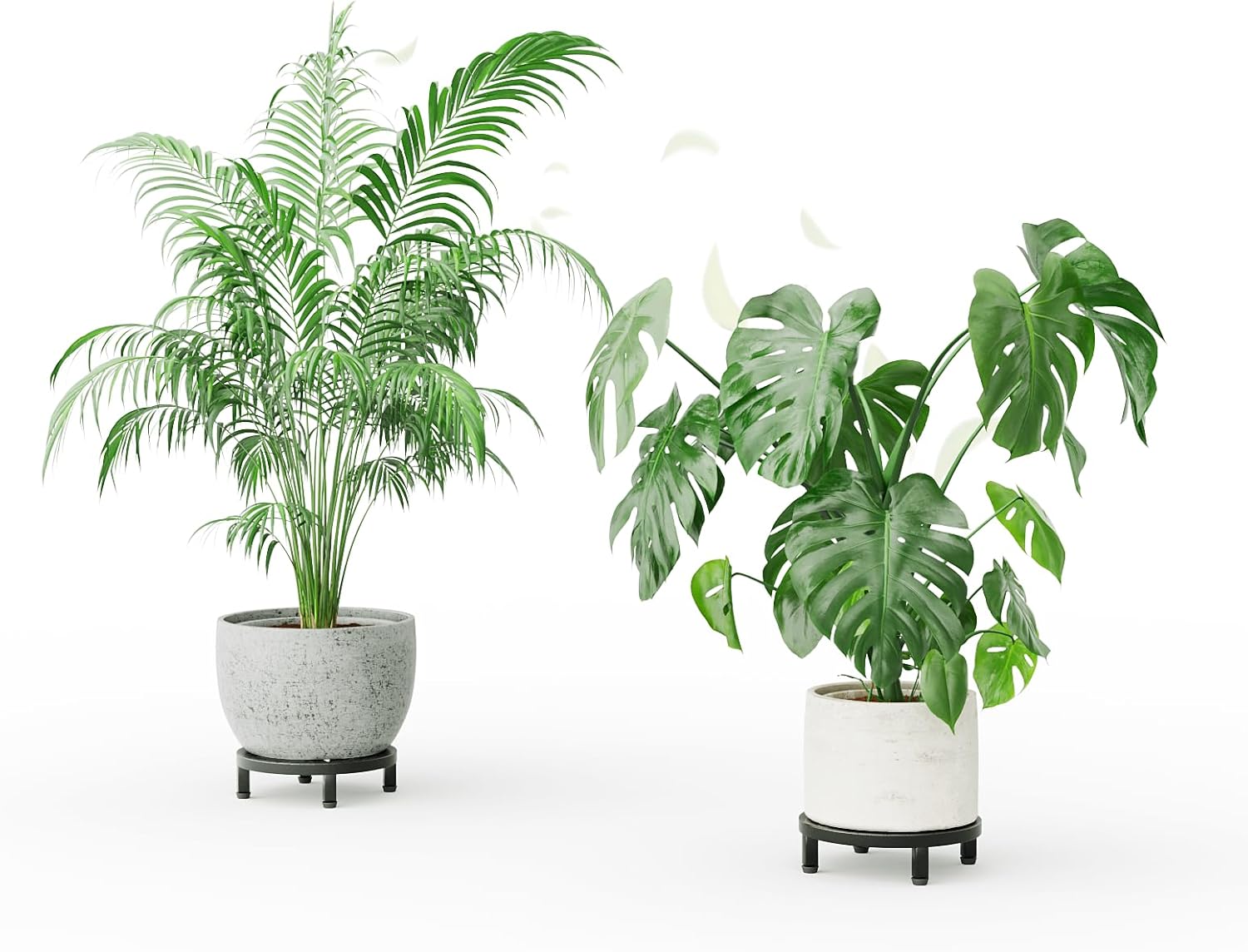 Zhongma 2 Pack 8.7" Fully Assembled Sturdy Potted Plant Stand Flower P