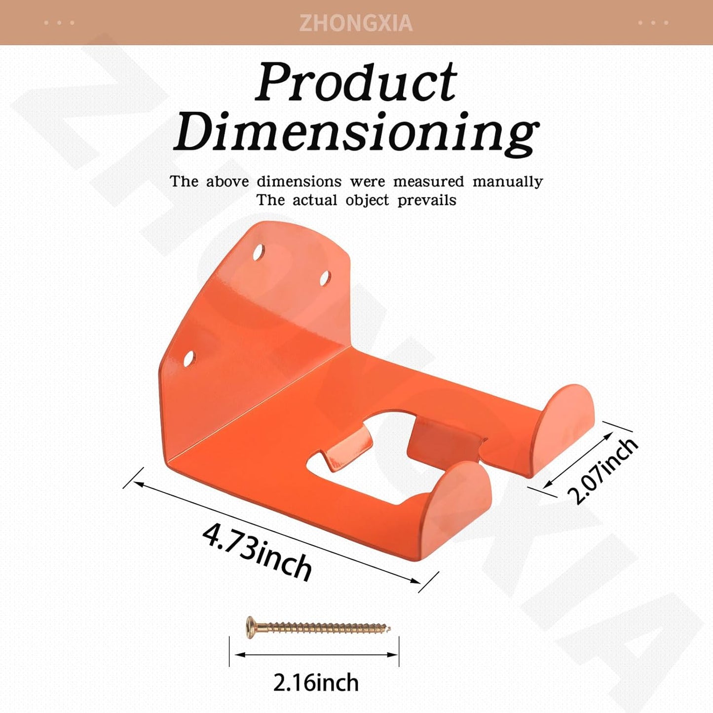 2 Pack Trimmer Rack Suit Trimmer Rack Garden Power Tool Hanger Garage Storage for Stihl Kombi, Grass/Hedge Trimmer, Adjustable, Wall Mount, Garage Tool Storage and Organization
