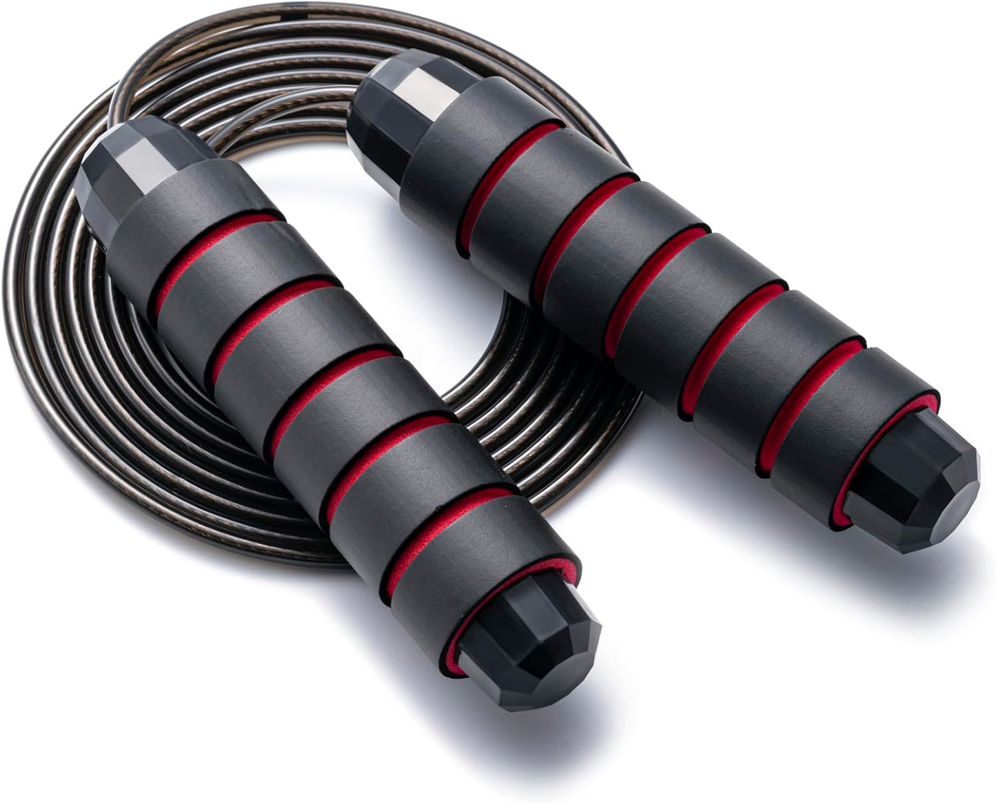 BOOMIBOO Jump Rope, Adjustable Jump Ropes,Skipping Rope Tangle-Free Ra