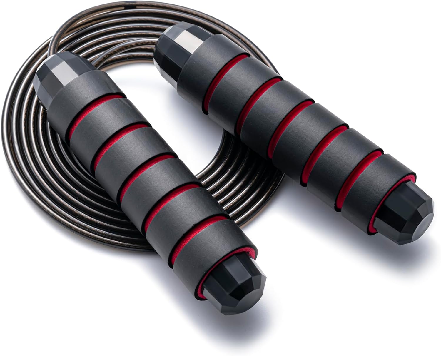 BOOMIBOO Jump Rope, Adjustable Jump Ropes,Skipping Rope Tangle-Free Ra