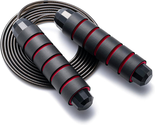 BOOMIBOO Jump Rope, Adjustable Jump Ropes,Skipping Rope Tangle-Free Ra