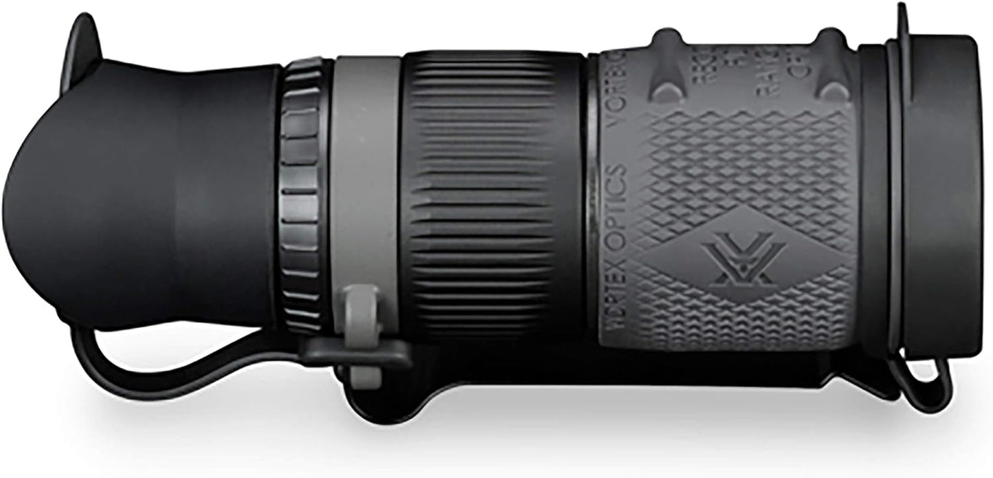 Vortex Optics Recce Pro HD 8x32 Monocular - HD Optical System, MRAD Reticle, Utility Clip, Adjustable Eyecup, Rubber Armor, Non-Slip Grip, Fogproof, Waterproof - Unlimited, Unconditional Warranty