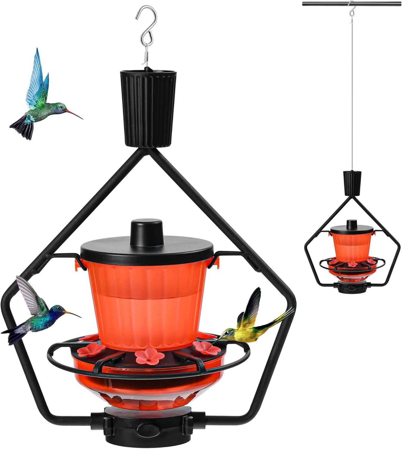 Hummingbird Feeder (Black)