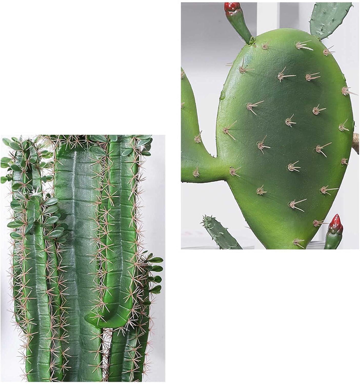 Faux Plants Outdoor Beautiful Fake Plant Tall Fake Cactus Plants in Ce