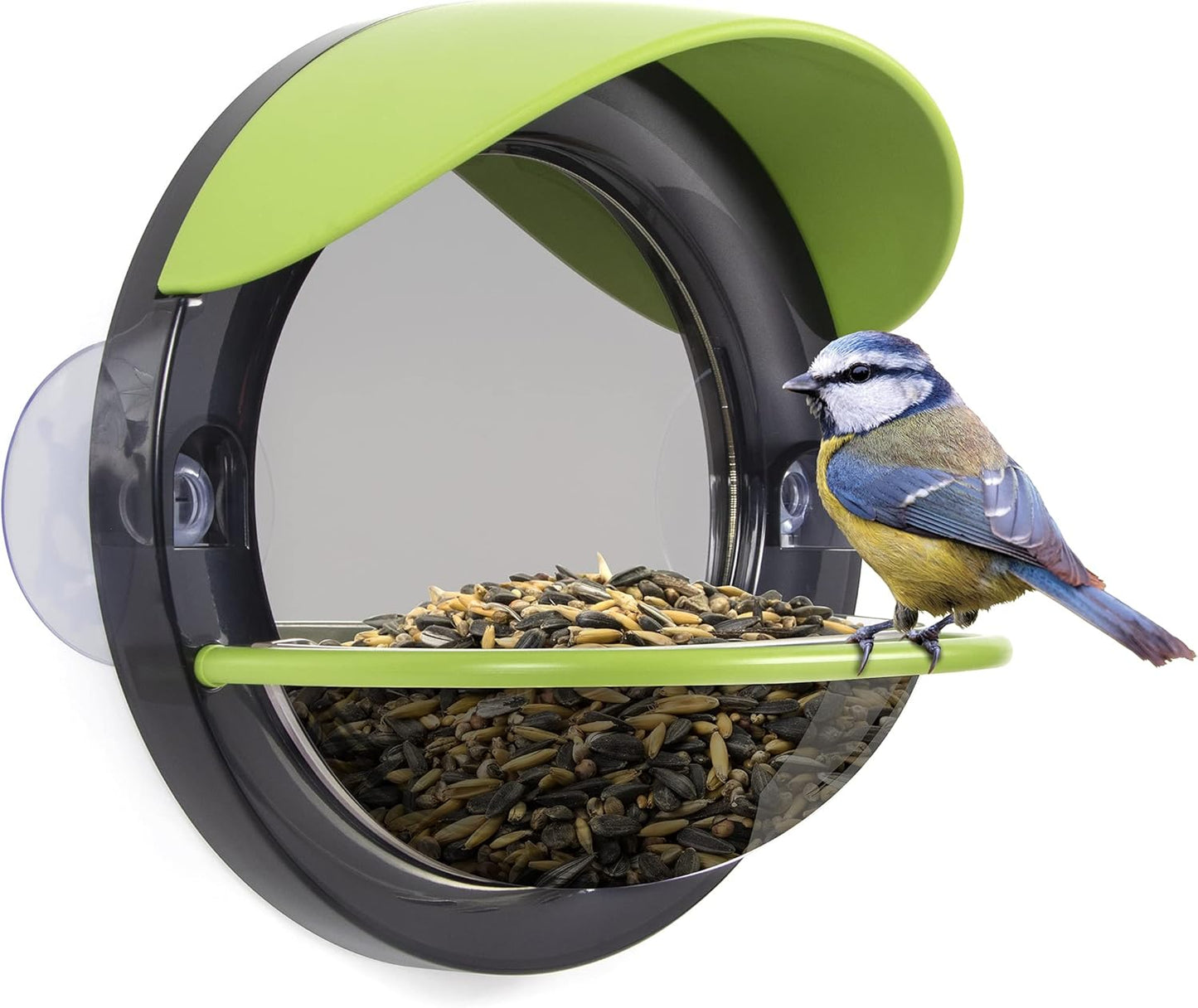 LW105 Window Bird Feeder, Multicolor