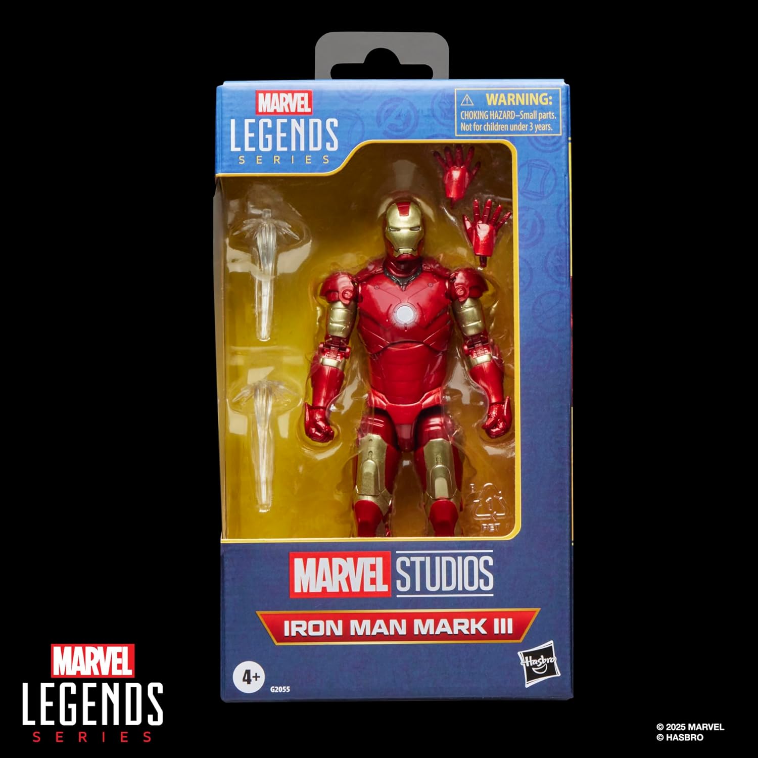 Marvel Legends Series Iron Man Mark III, Iron Man Movie Collectible 6-