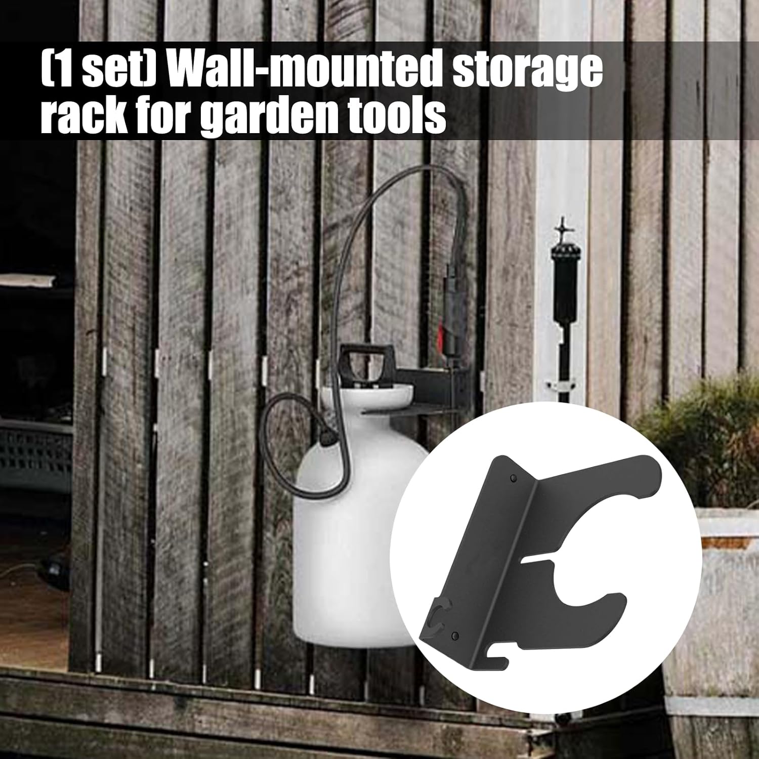Screw On Wall Hook Garage Tool Storage Planner Heavy Duty Rack for Lad
