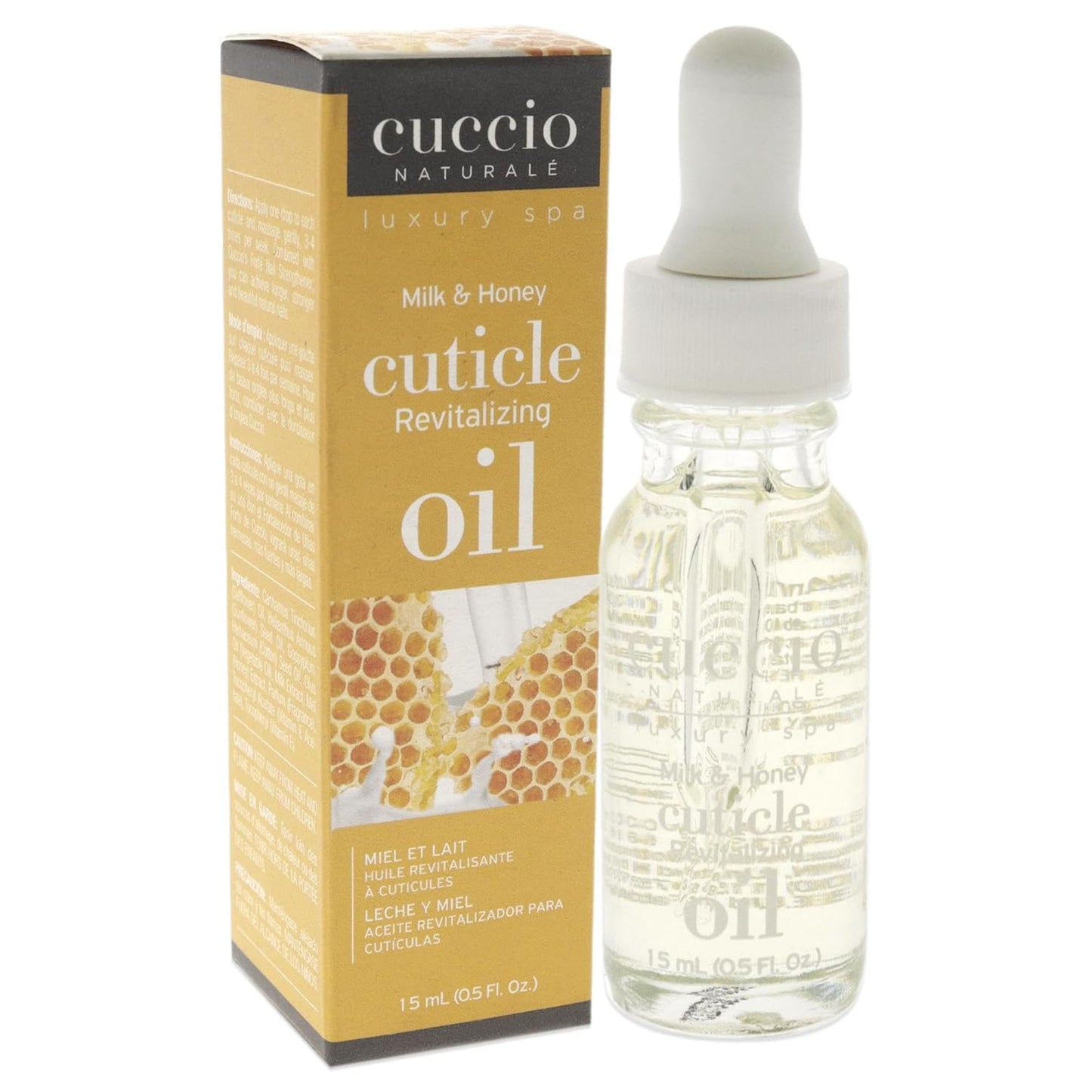 Cuccio Naturale Revitalizing Cuticle Oil - Hydrating Oil For Repaired 