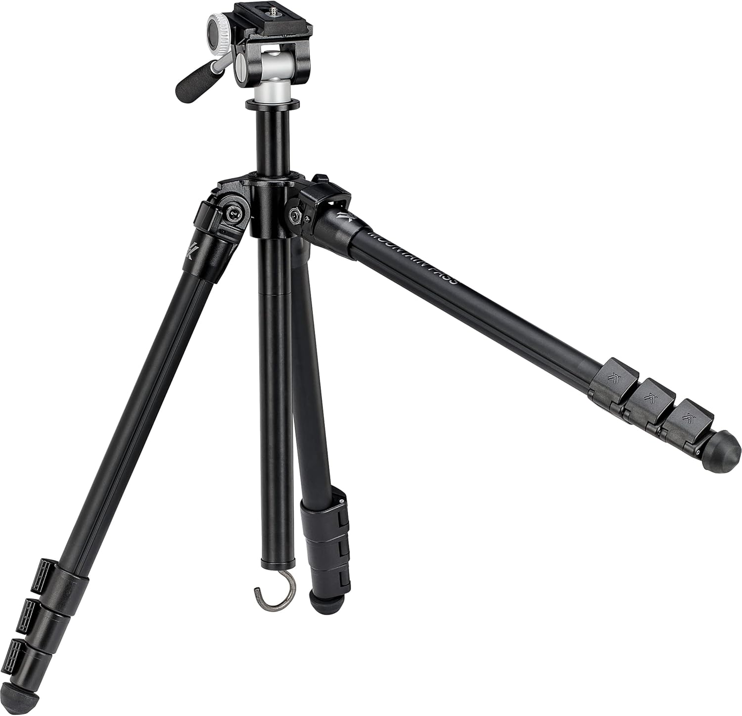 Vortex Optics Mountain Pass Tripod Kit - 2-Way Pan Head, 22 lb Max Loa