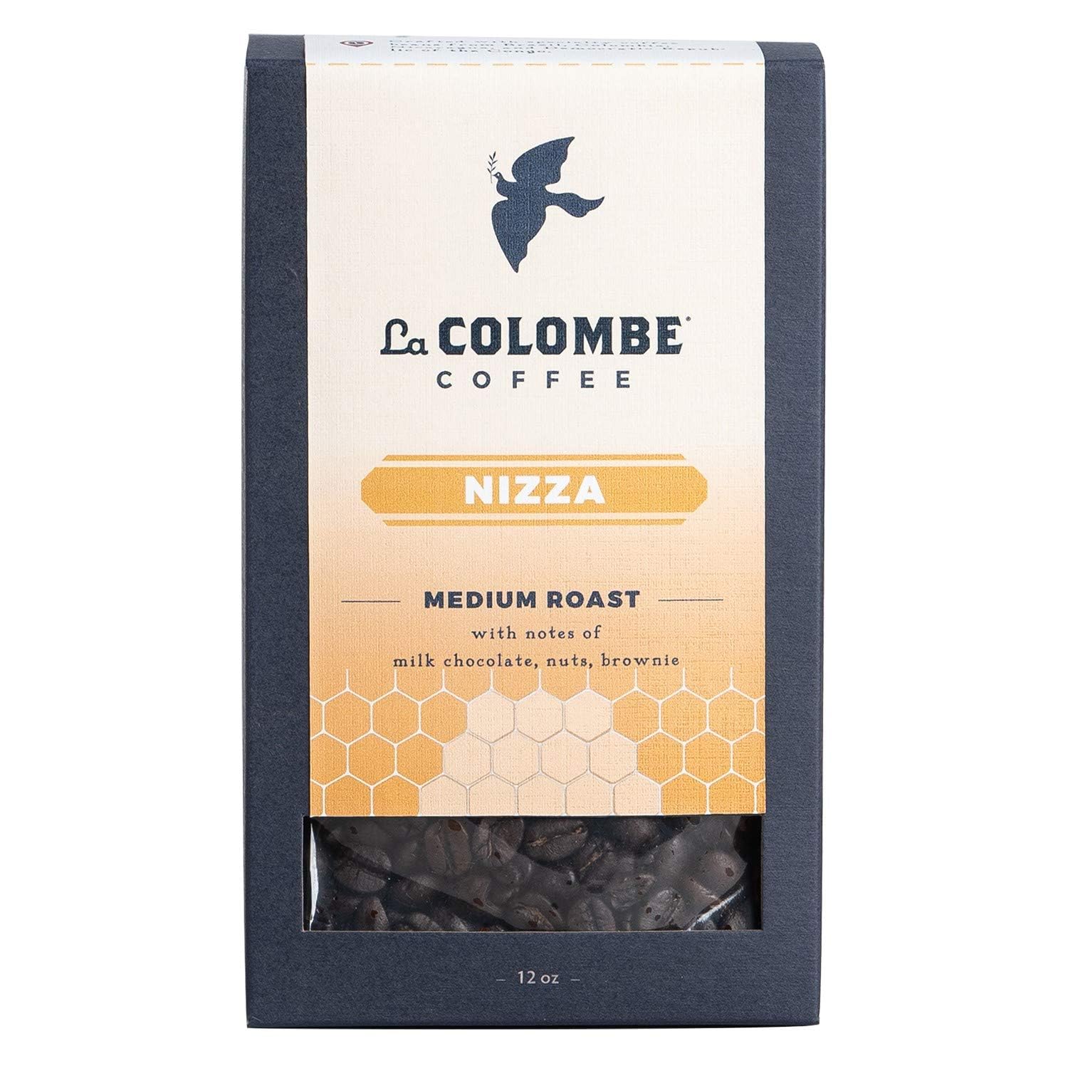 La Colombe Nizza Medium Roast Whole Bean Coffee - Notes of Milk Chocol