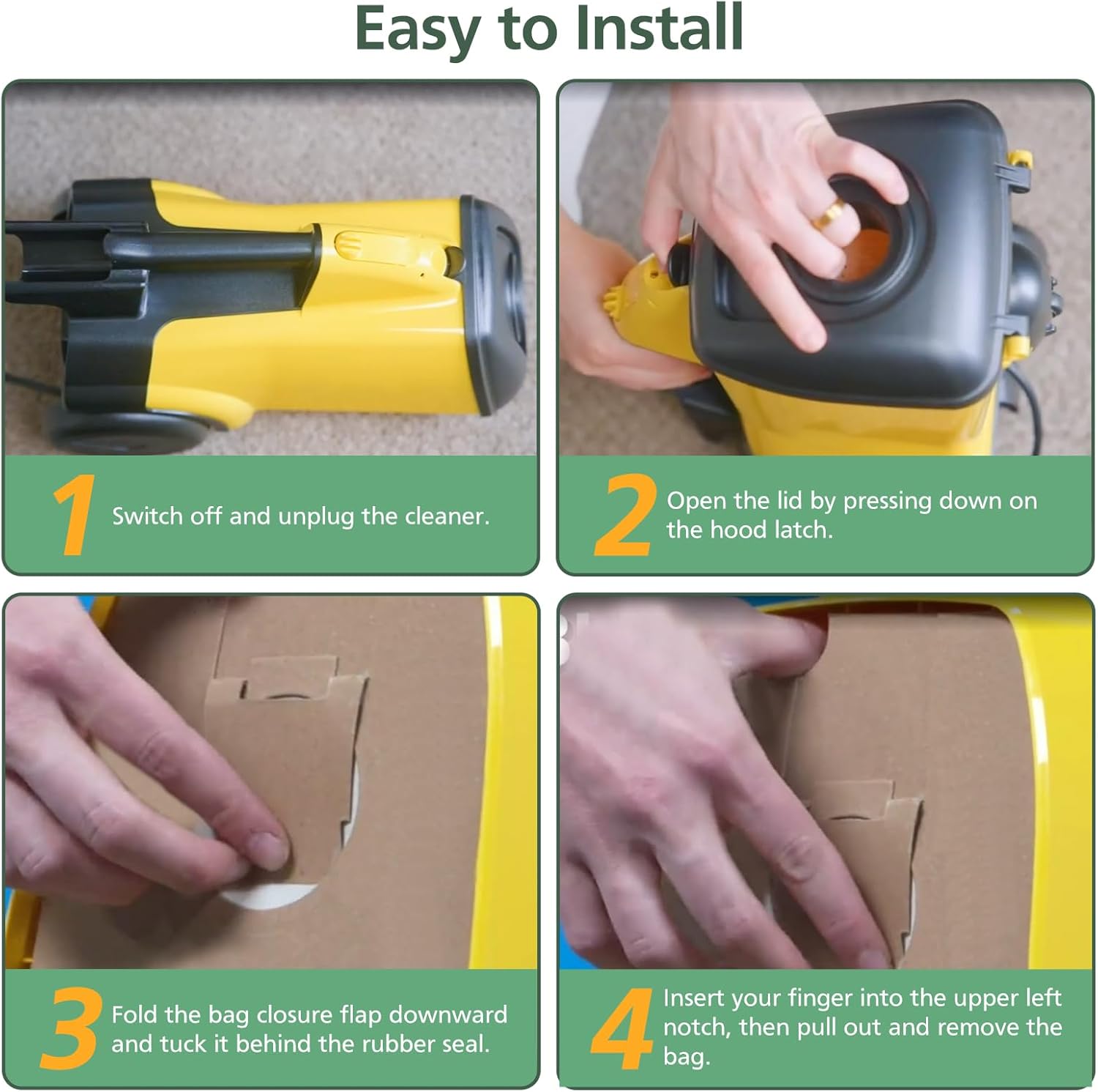 20 Pack Style MM Vacuum Bags Compatible with Eureka Style MM Eureka Mi