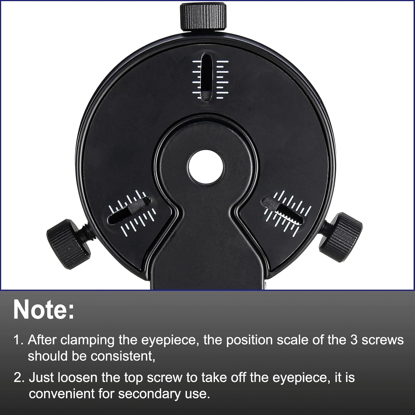 Smartphone Scope Adapter- Phone Mount Working with Spotting Scopes& Binoculars& Monocular& Telescope& Microscope