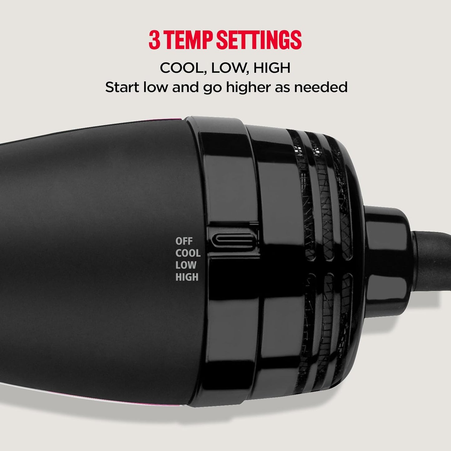 REVLON One-Step Volumizer, Blow Dryer Brush for Easy Salon-Style Blowo