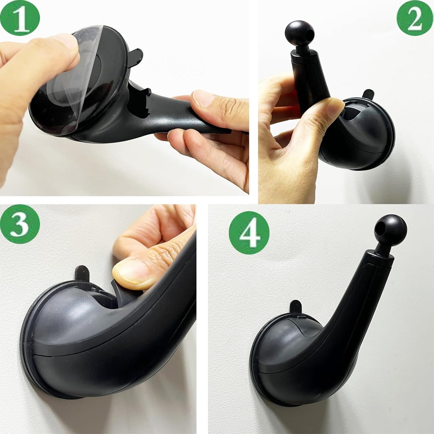 2 Pack Window Mount Hook, Window Bird Feeder Hanger Hook, Hummingbird Feeder Hanger, Strong self-Adhesive Suction Cups Bird Feeder Bracket for Bird Feeders, Wind Chimes & Plants