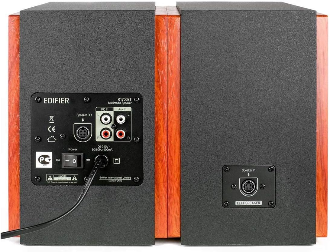 Edifier Amplified Bluetooth Bookshelf Speaker System, 2.0 Powered Acti
