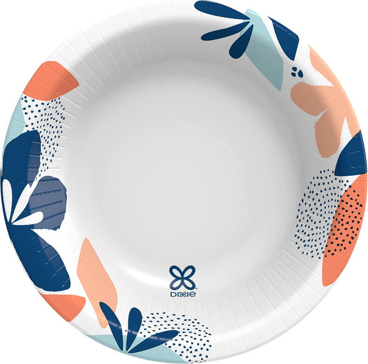 Dixie Small Paper Bowls, 10 Oz, 72 Count, Microwave-Safe, Soak-Proof, Disposable Bowls Great For Snacks, Dessert, And Light Lunch Meals