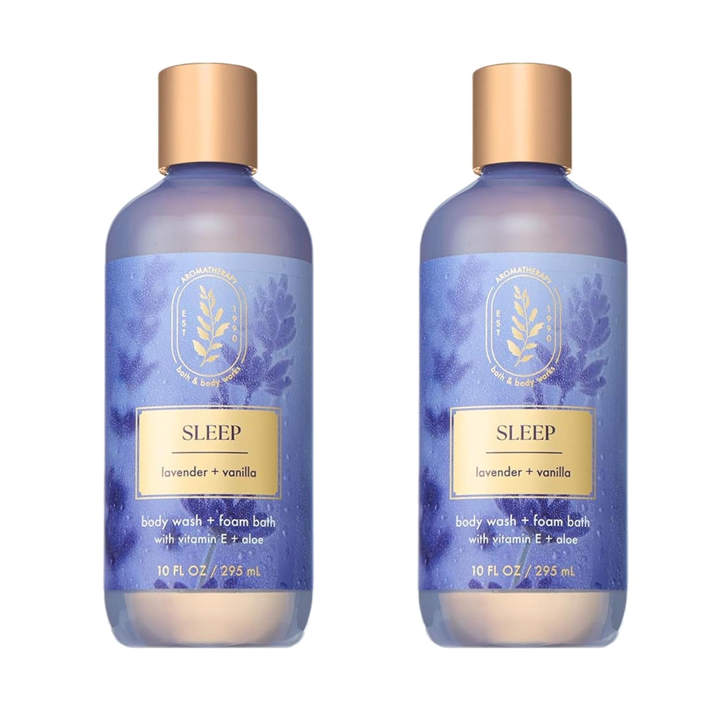 Bath & Body Works Lavender Vanilla Body Wash & Foam Bath, Aromatherapy