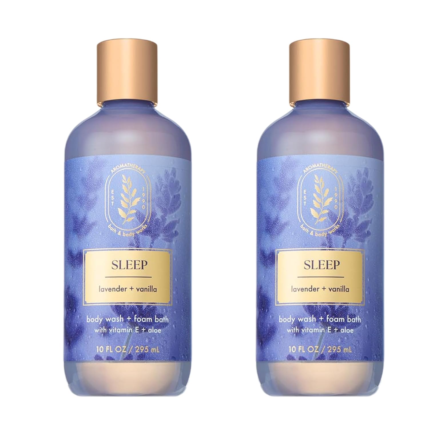 Bath & Body Works Lavender Vanilla Body Wash & Foam Bath, Aromatherapy