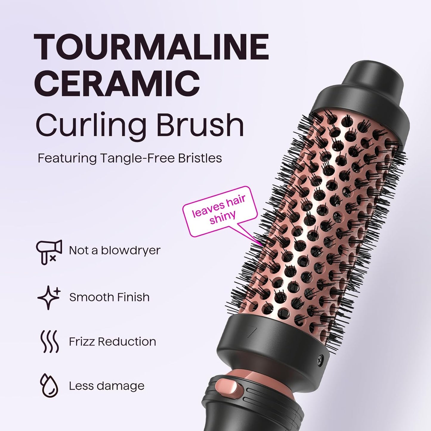 Wavytalk 5 in 1 Curling Wand Set, Multi Curl, Curling Wand Set with Th