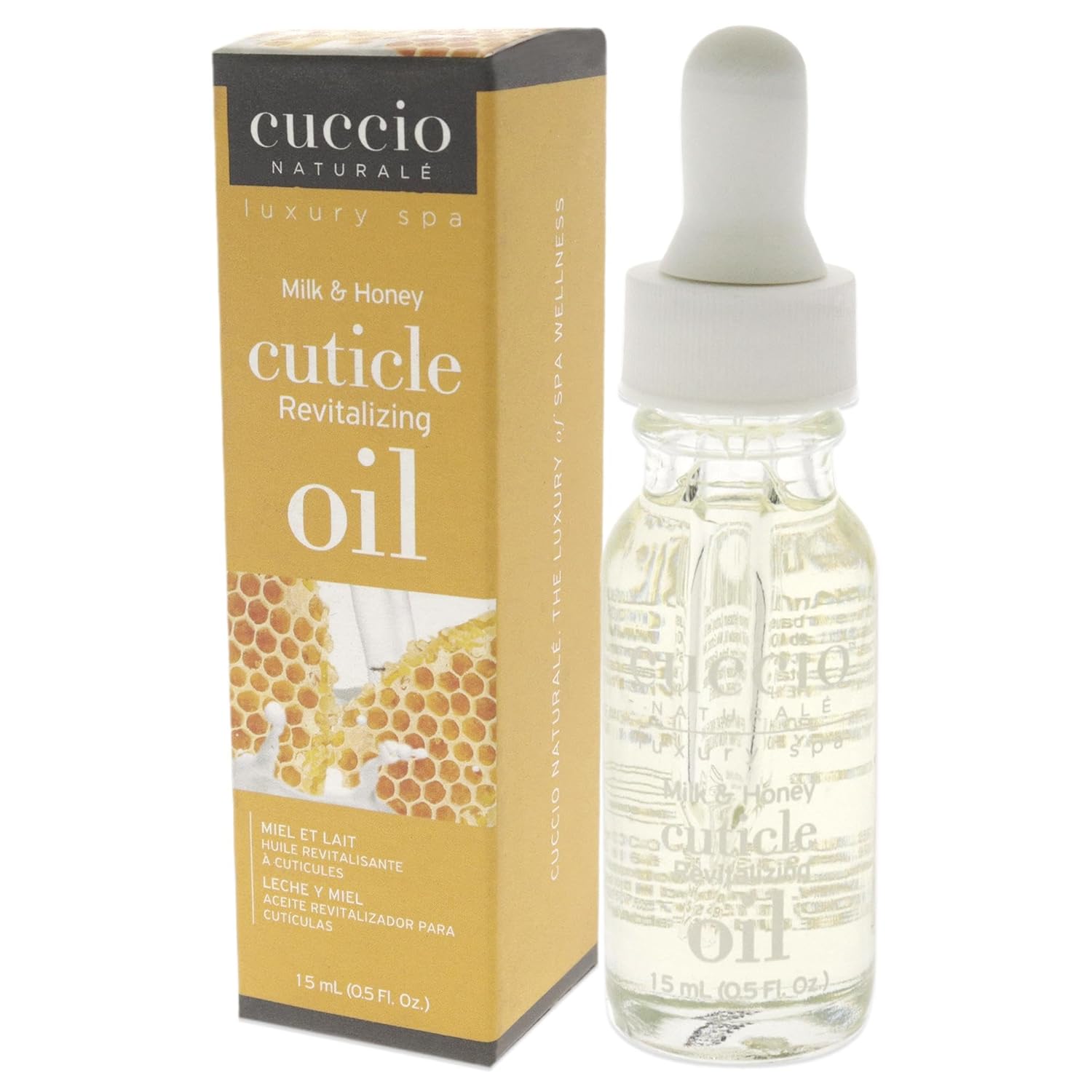 Cuccio Naturale Revitalizing Cuticle Oil - Hydrating Oil For Repaired 