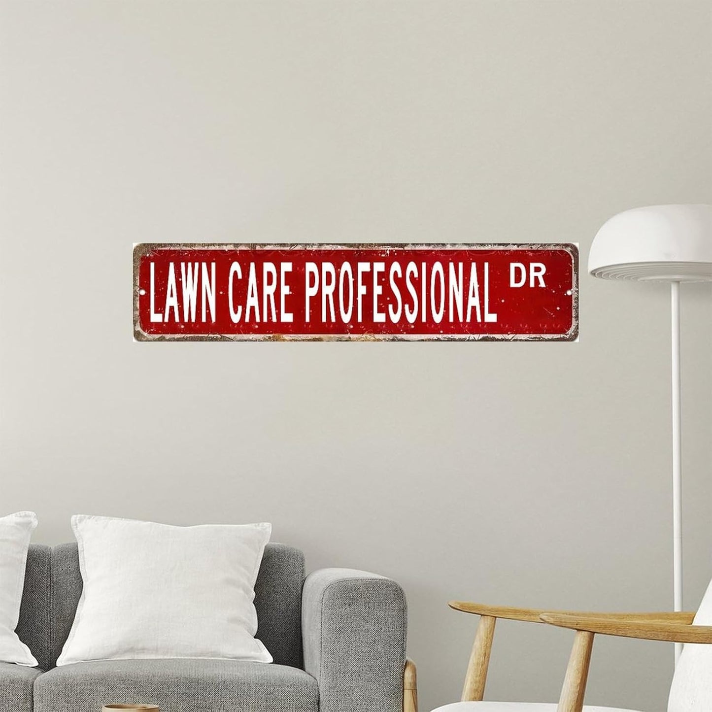 Funlucy Profession Vinyl Wall Stickers Lawn Care Professional Wall Art Murals Home Decor Gift for Lawn Care Professional Wall Decals Stickers for Bedroom Car Window Backdrop Furniture Birthday Gift