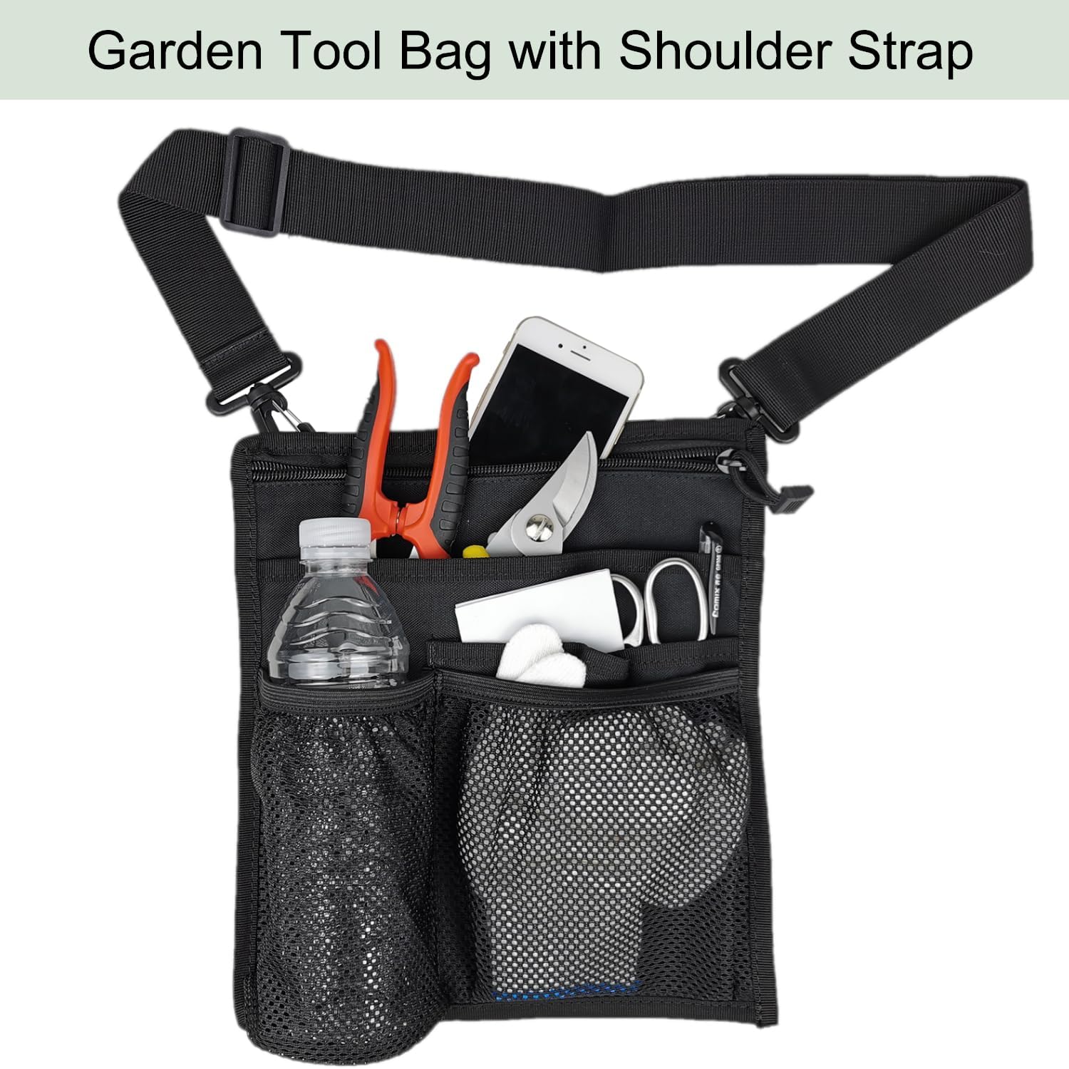 Gardening Apron Garden Tool Belt for Women With Pockets Utility Tool W