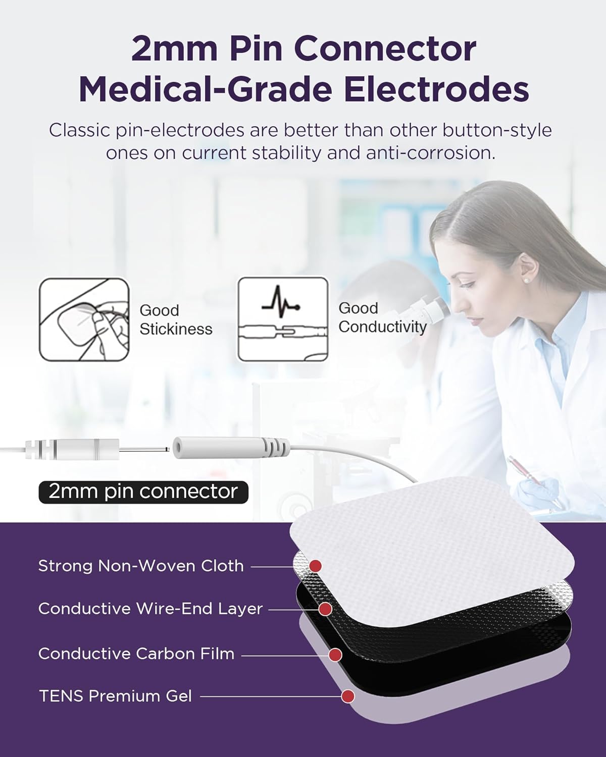 TENKER TENS Unit Muscle Stimulator, 24 Modes TENS EMS Machine for Shou