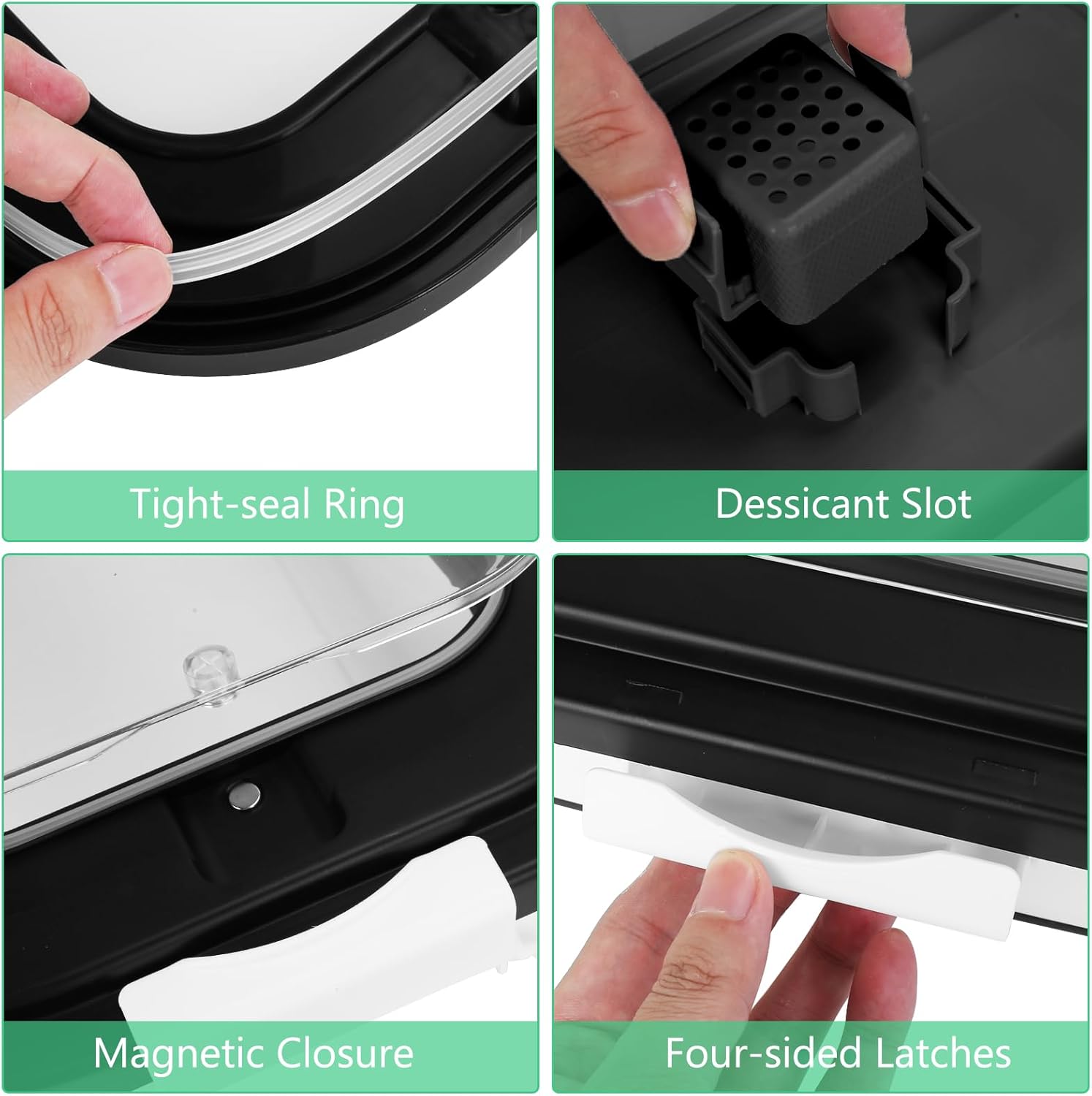 ShineMe Dog Food Storage Container, 30 Lbs Collapsible Food Storage Co