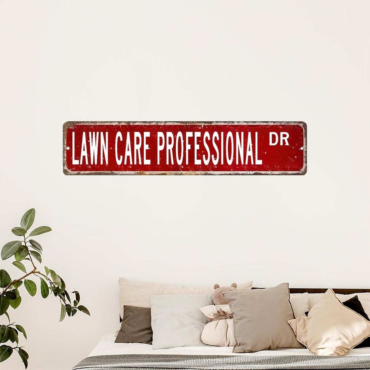 Funlucy Profession Vinyl Wall Stickers Lawn Care Professional Wall Art Murals Home Decor Gift for Lawn Care Professional Wall Decals Stickers for Bedroom Car Window Backdrop Furniture Birthday Gift