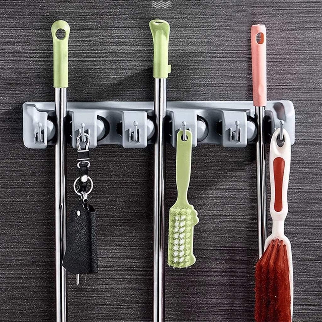 Broom Holder and Garden Tool Organizer Rake or Mop Handles(D)