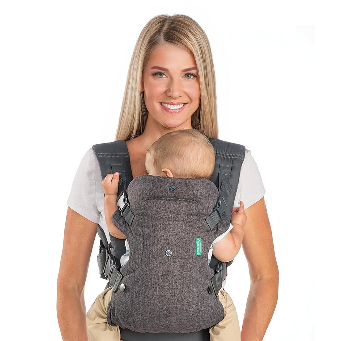 Infantino Flip 4-in-1 Convertible Baby Carrier, Adjustable, Ergonomic 