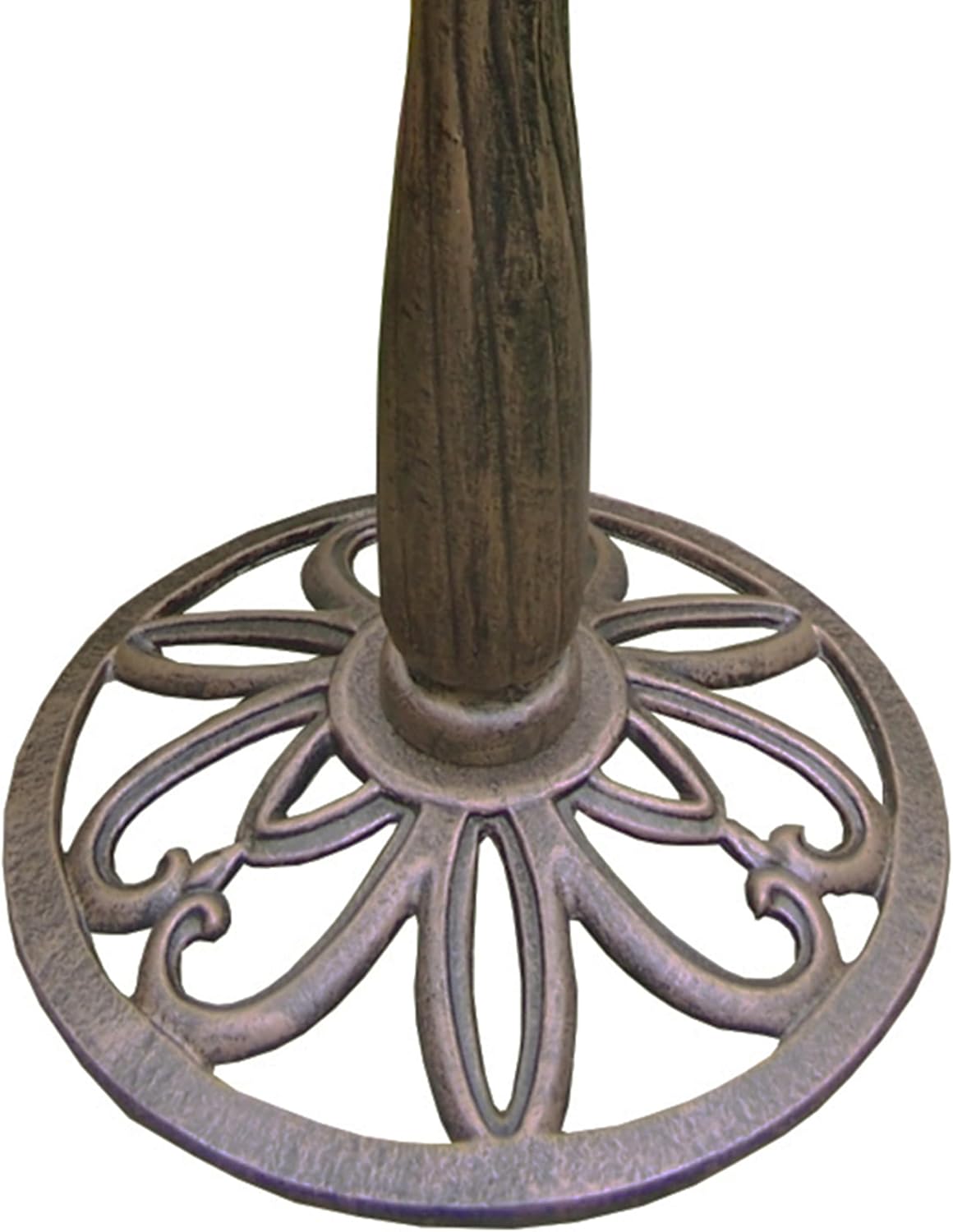 Oakland Living Upland Bird Bath, Antique Bronze, 19W x 19D x 28.4H in.