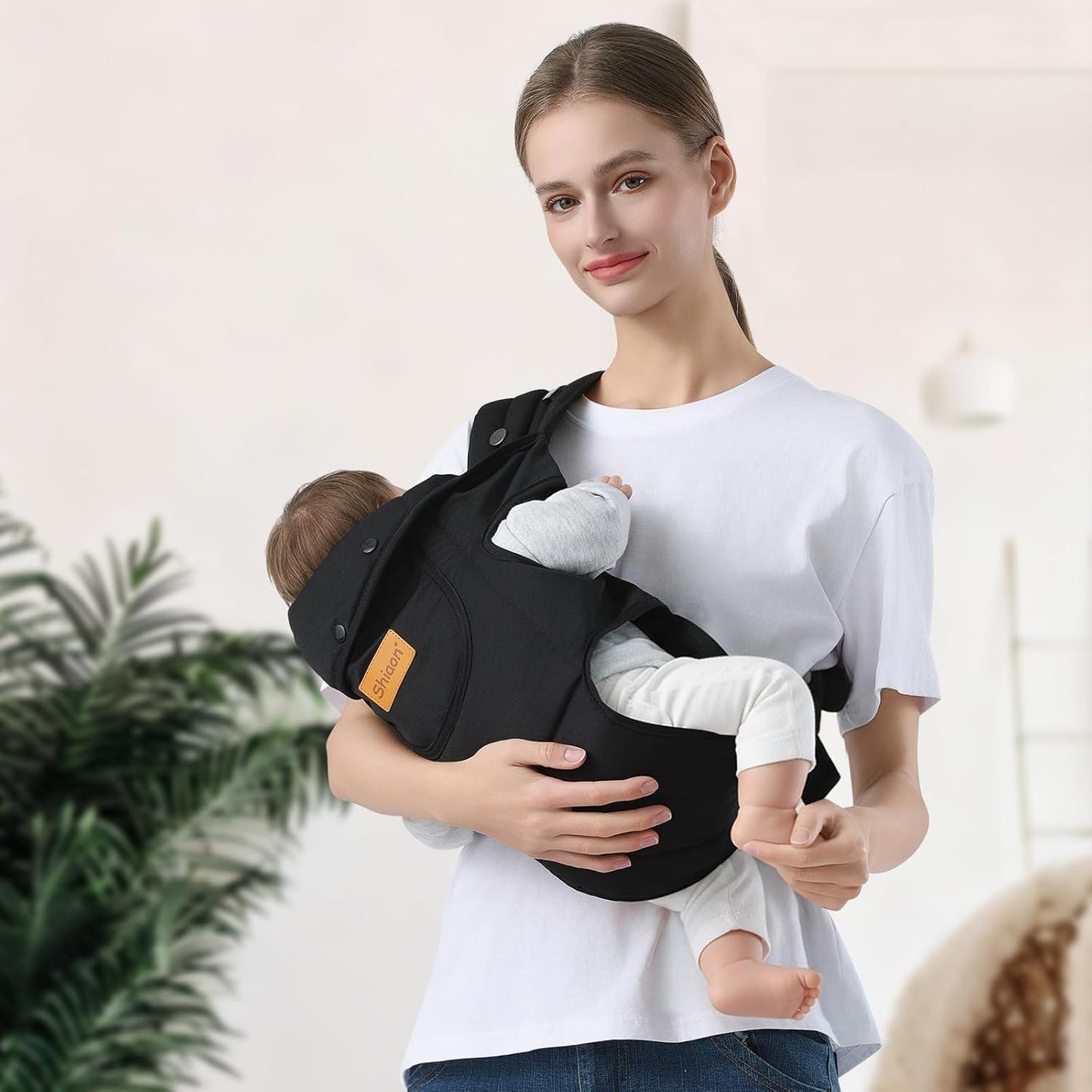 Baby Carrier Newborn to Toddler(7-30lbs), Toddler Carrier Baby Holder 