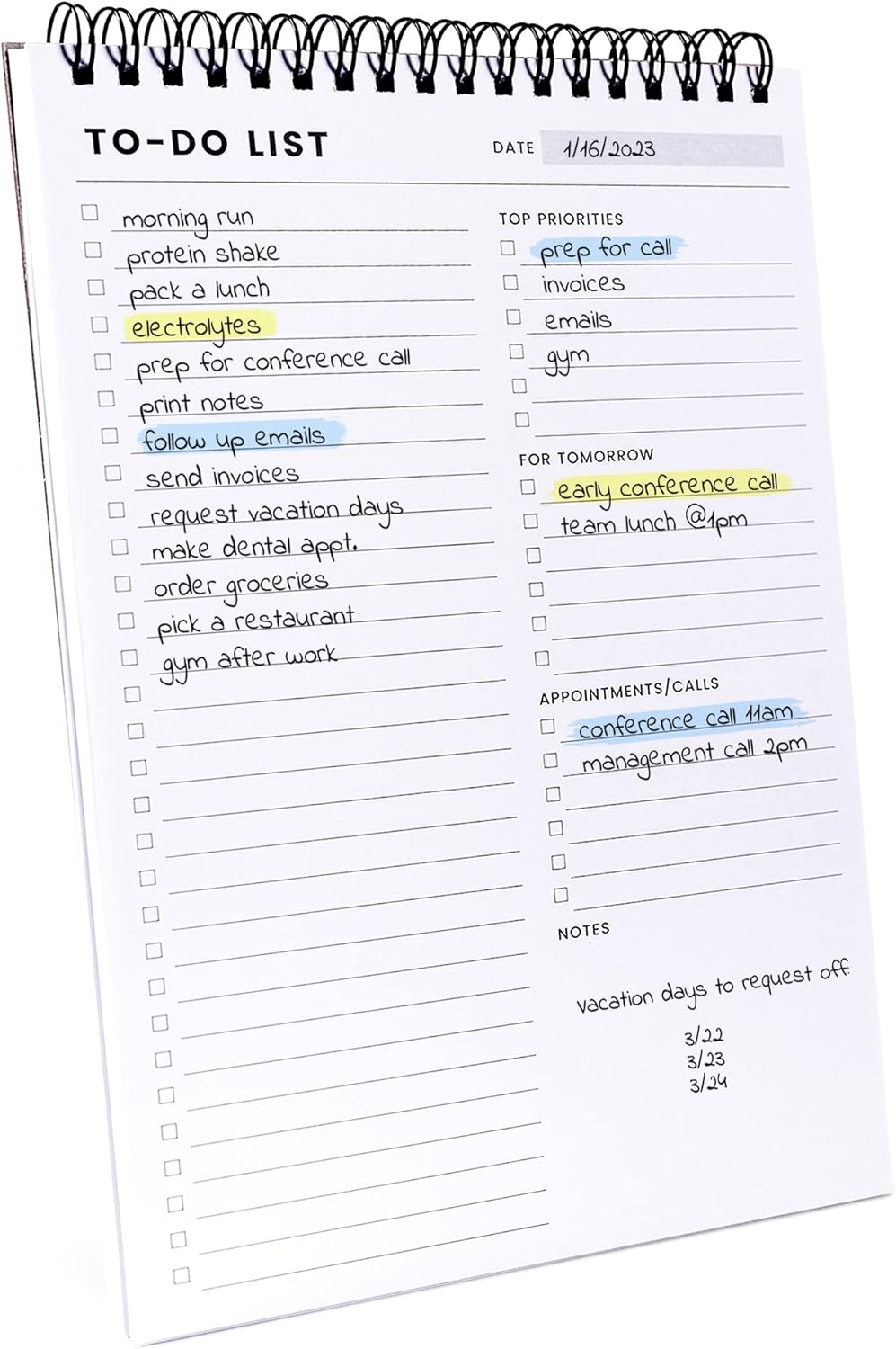 Of a Happy Kind To Do List Notepad: With Multiple Functional Sections 