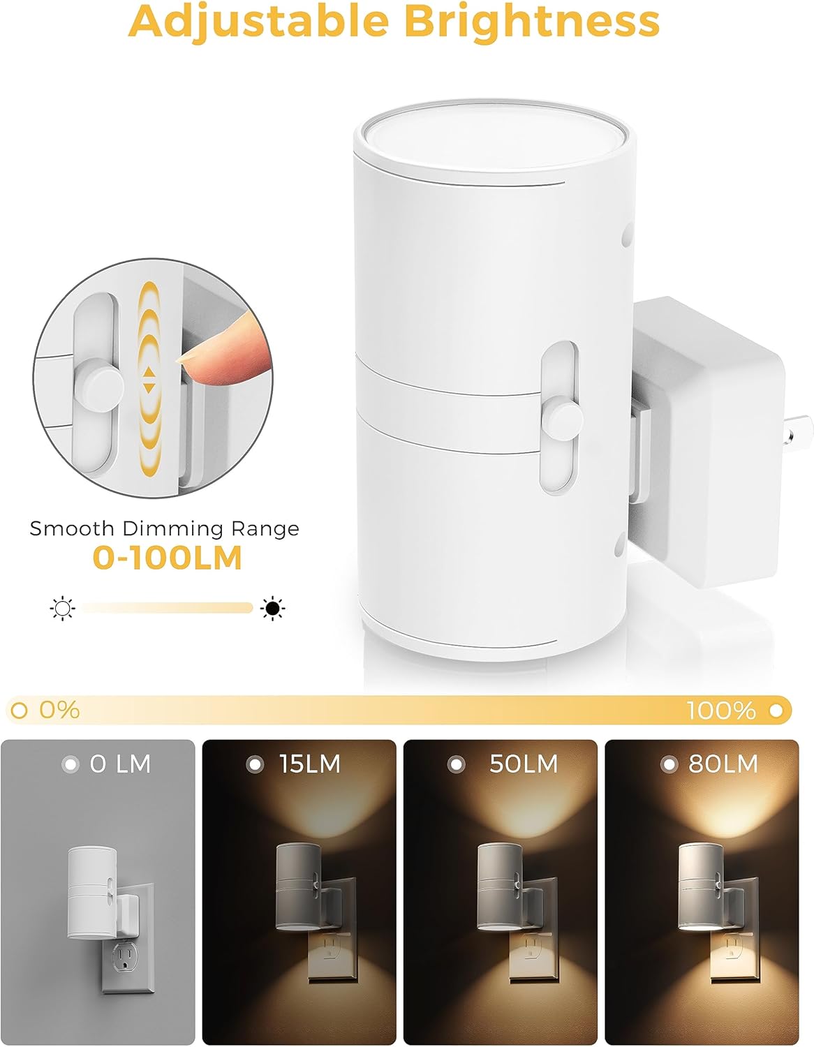 L LOHAS LED Night Light Plug in, Night Lights Plug into Wall, Light Se