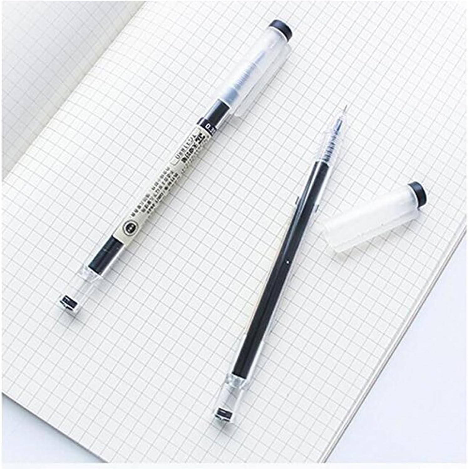 BEMLP Gel Ink Pen Japanese Style Liquid Ink Rollerball Pens Quick Dryi