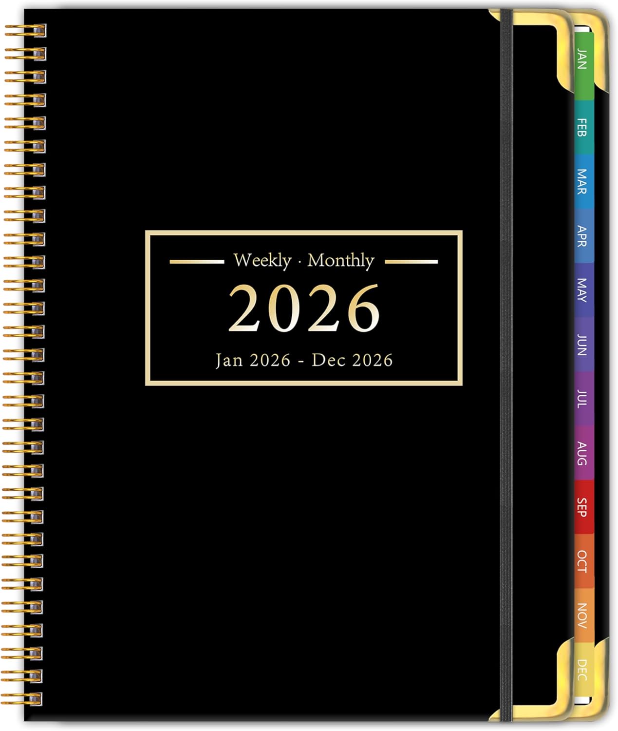 Planner -2026, Hardcover Weekly & Monthly Calendar Planner, January 20