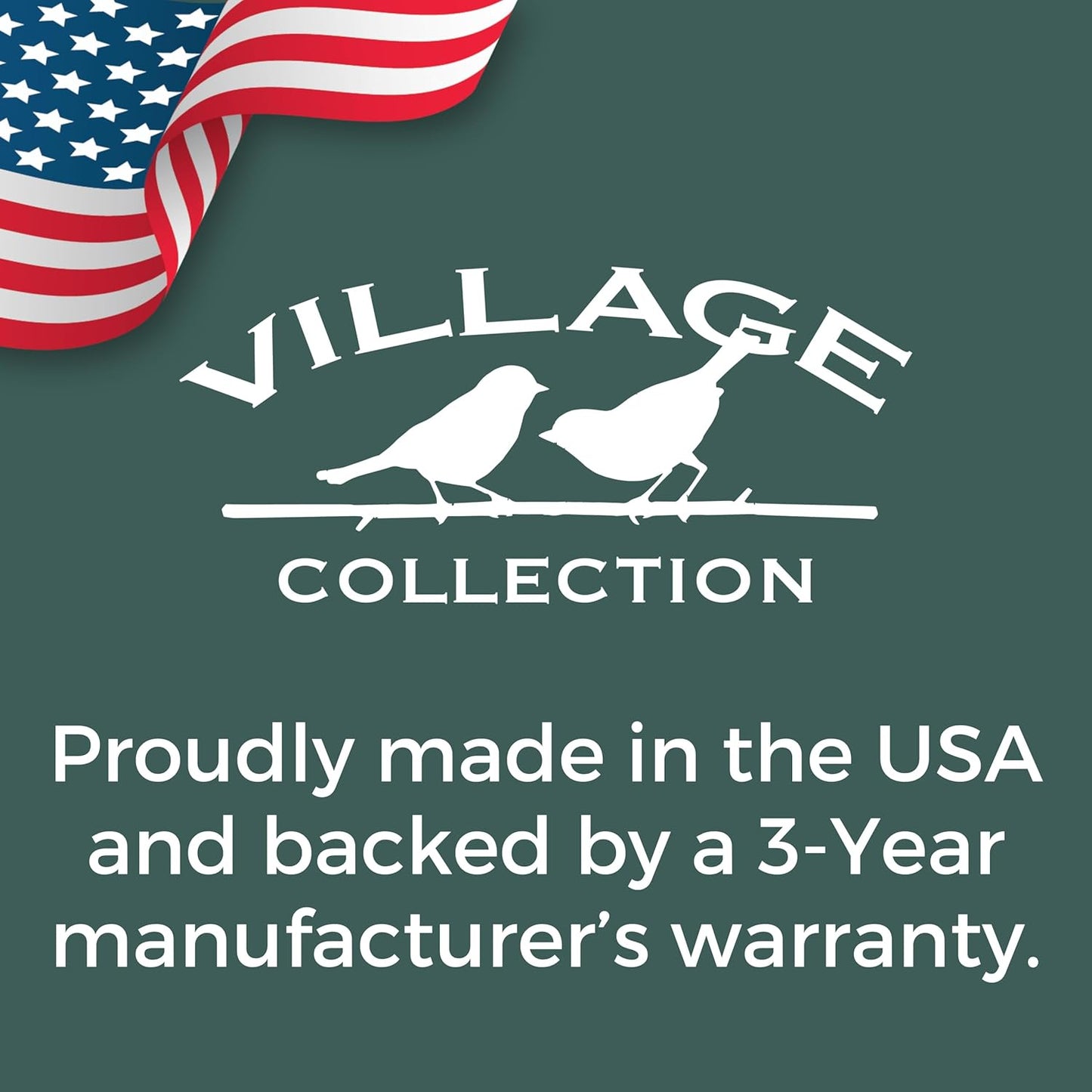North States Village Collection - Blue Cottage Bird Feeder: Hanging Bird Feeder for Outdoors, Holds 5 Pounds of Seed