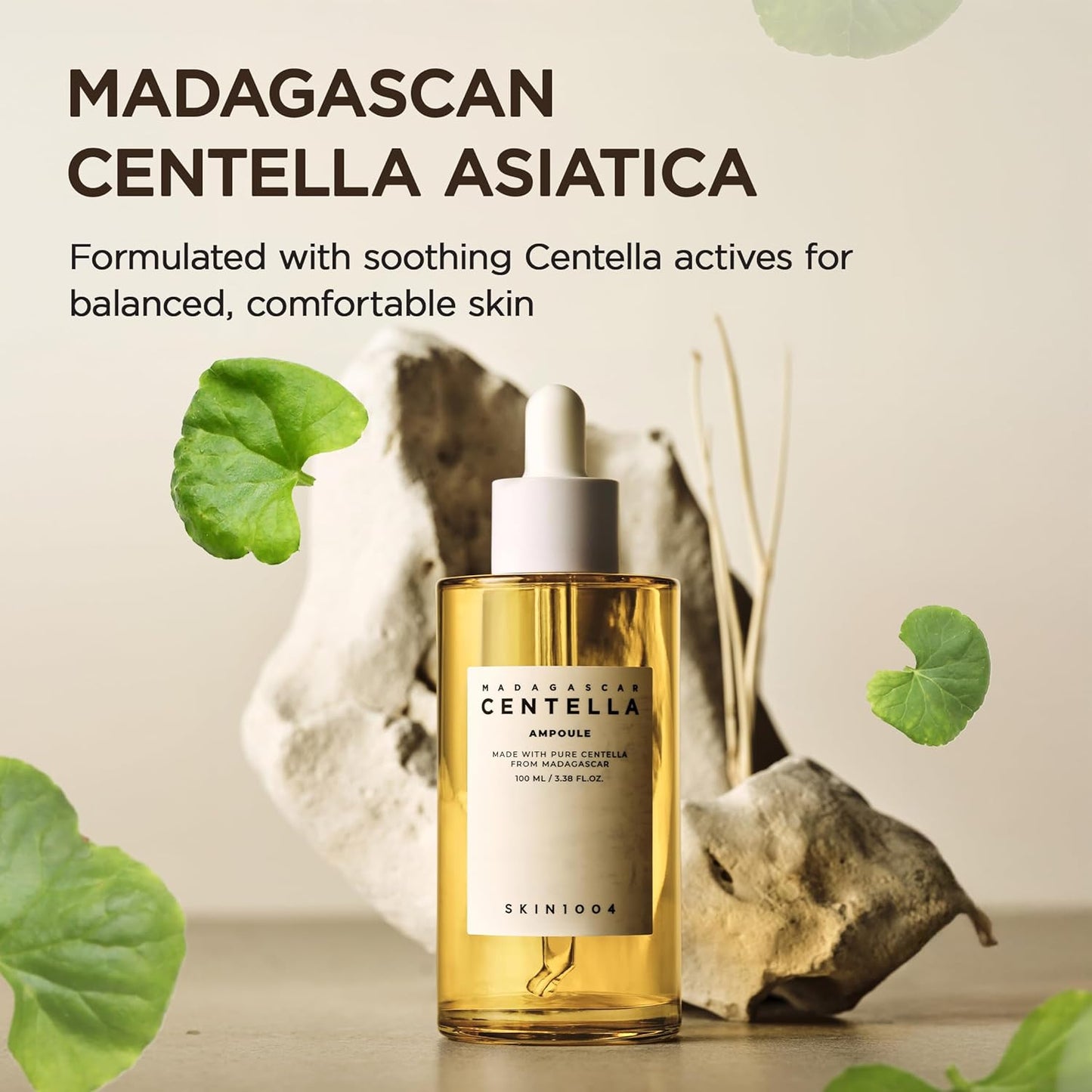 SKIN1004 Madagascar Centella Ampoule, Korean Face Serum with Centella 