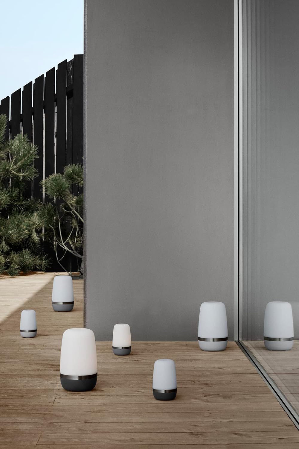 Blomus Spirit LED Battery Outdoor Lamp Rechargeable Table Lamp with US